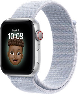Apple Watch SE, bo?tier argent