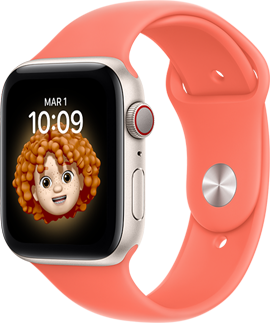 Apple Watch SE, bo?tier comète