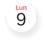 ícono de la app Calendario