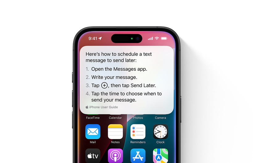 Instrucciones paso a paso para programar el envío de un mensaje en un iPhone