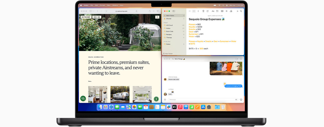 Ein Display zeigt verschiedene ge?ffnete Apps.