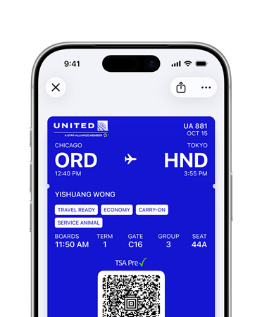En iPhone viser Digital ID i Lommebok-appen p? ?vre halvdel av skjermen.