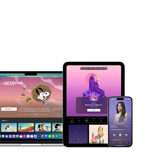 Partage des achats - Partager des films, des apps et bien plus.