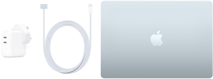 ???? ????? MacBook Air ???? 15 ??? ????? USB-C ??? MagSafe 3 ????? ???? USB-C ????? ?????? ????? 35 ???