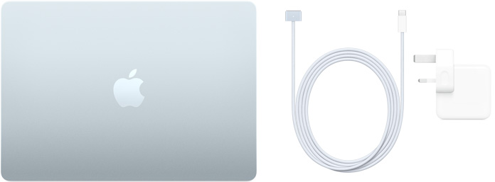 13 吋 MacBook Air，USB-C 至 MagSafe 3 連接線和 30W USB-C 電源轉(zhuǎn)換器