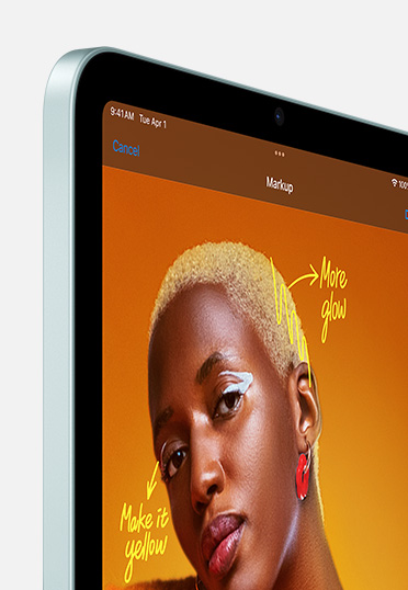 An iPhone displaying vibrant content.