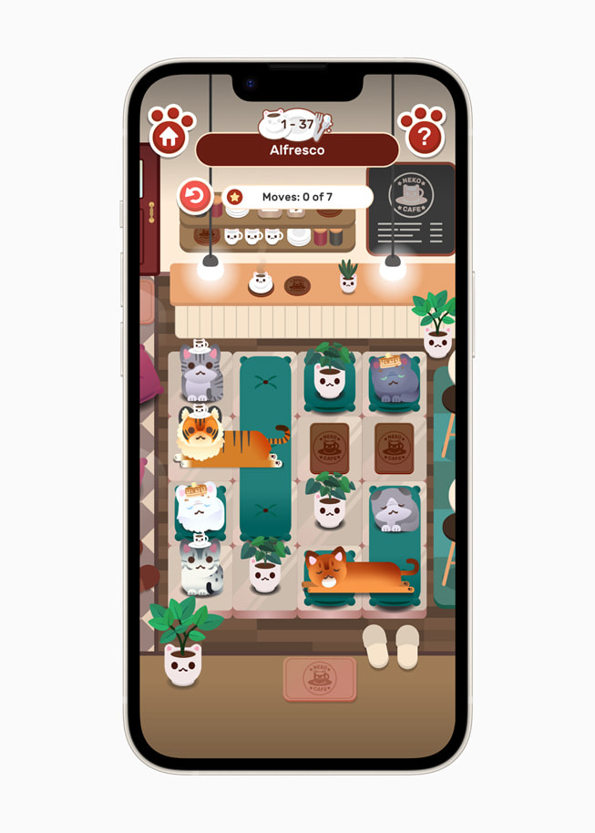 Nekograms+ trên iPhone 14.
