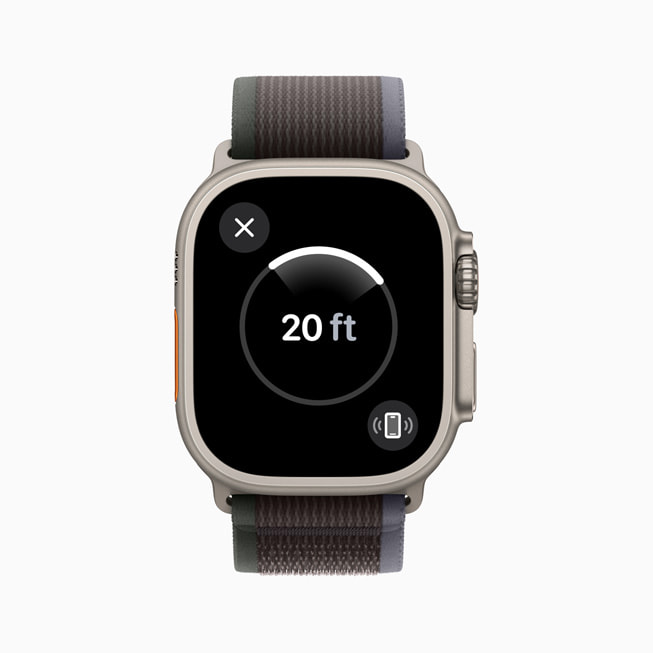 Apple Watch Ultra 2’de bir kullan?c?n?n serbest dal?? istatistikleri g?steriliyor.