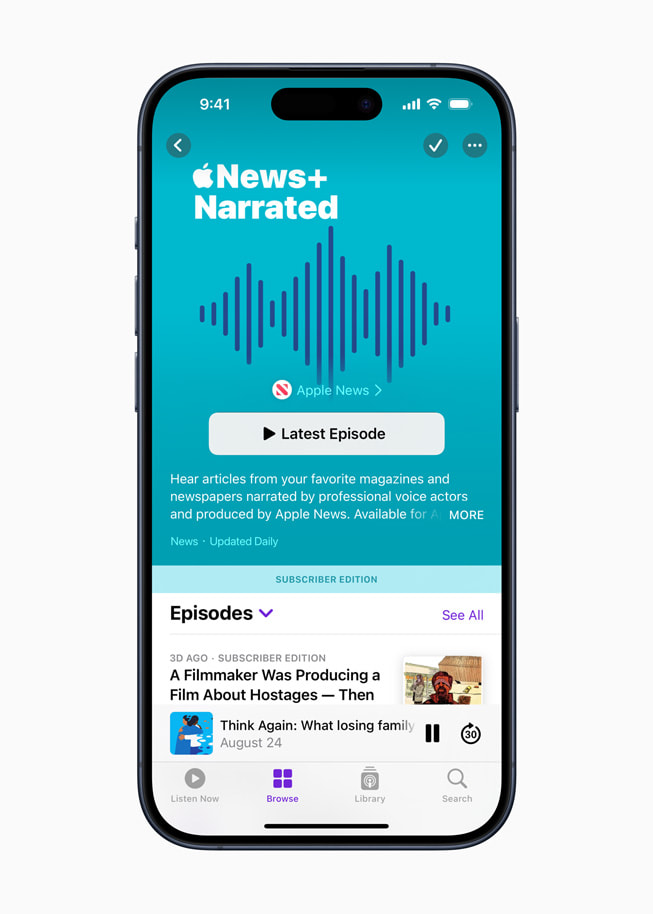 ???? ?????? ??????? Apple News+ Narrated ??? Apple Podcasts.