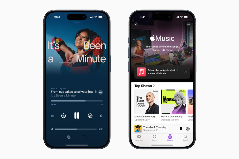????? iPhone 15 Pro ?????? ????? Apple Podcasts ?? ???? iOS 17.