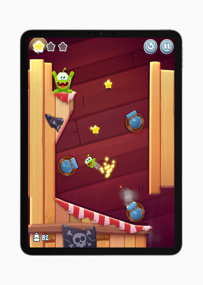 ???? ????? ?? ???? Cut the Rope 3 ?????? ??? iPad Pro (????? ??????)