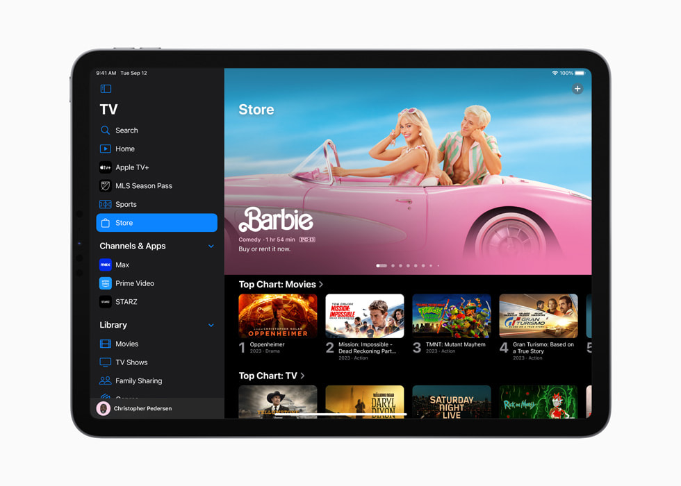 ???? ???? ????? "??????" ?? ????? Apple?TV ???????? ?????? ??? iPad?Pro.