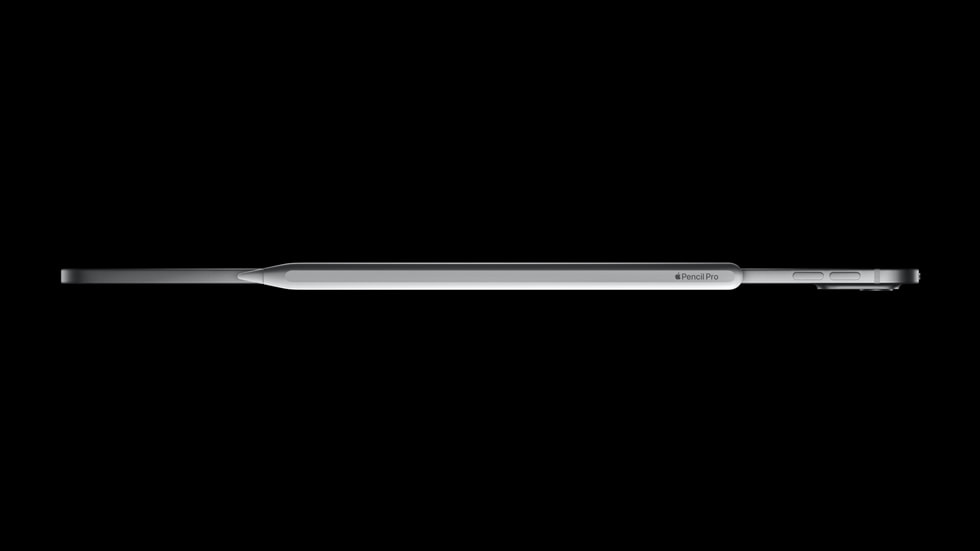 Yeni iPad Pro’ya tak?l? Apple Pencil Pro.