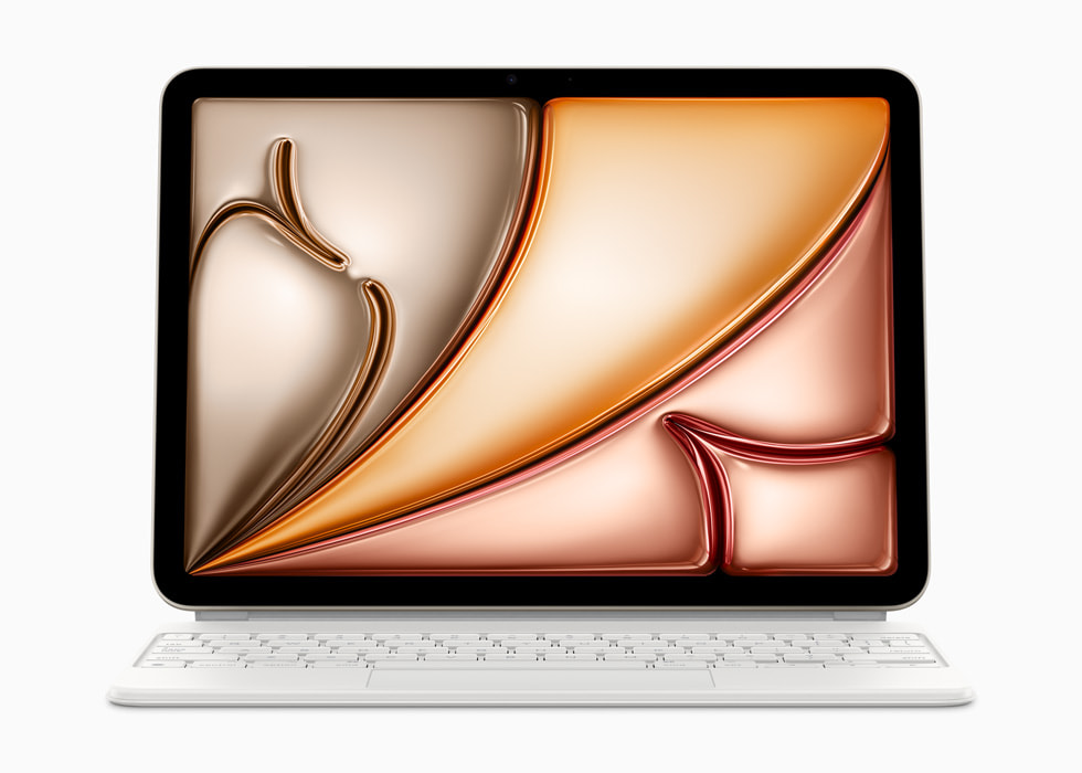 Magic Keyboard, yeni iPad Air ile birlikte g?rünüyor.