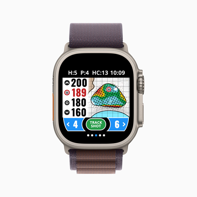 ????? GolfLogix ???? ??? ???? Apple?Watch.