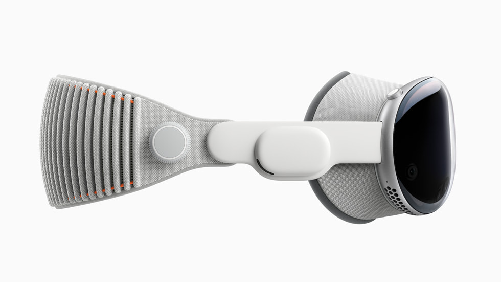 Apple Vision Pro’daki kafa band? g?steriliyor.
