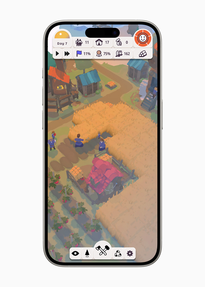 ???? ?? ???? Outlanders 2: Second Nature ?? ????? Pomelo Games ??? iPhone?15?Pro.