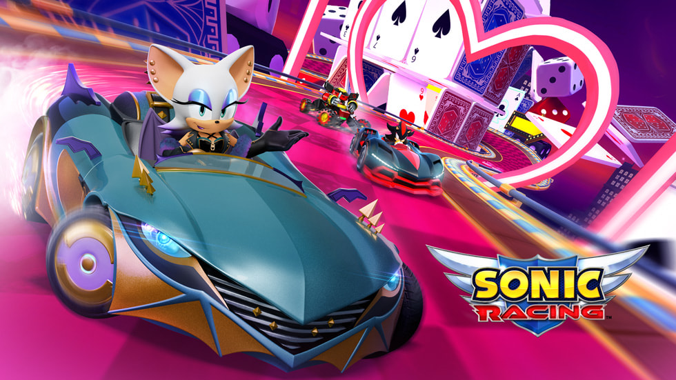Hình ?nh t? trò ch?i Sonic Racing ???c phát hành b?i SEGA. 