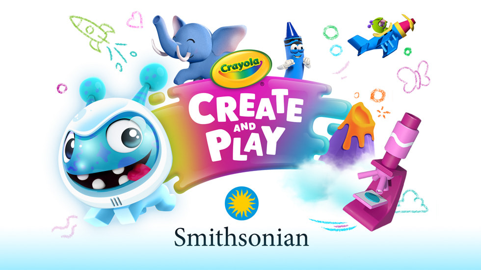 Crayola Create & Play+ oyunundan bir g?rsel.
