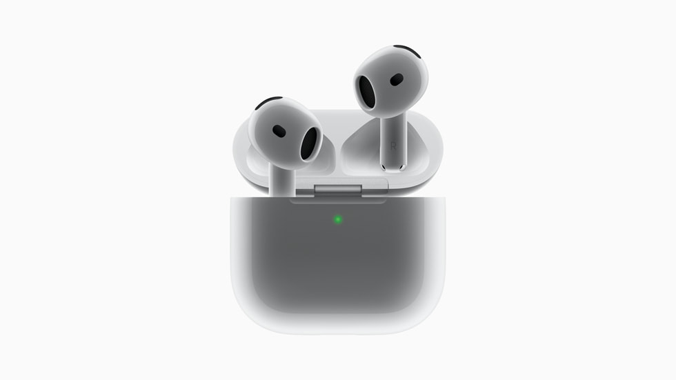 AirPods 4’ün yak?ndan g?rünümü.