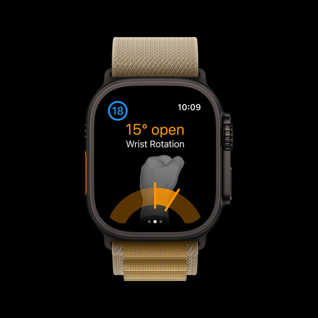 Apple Watch Ultra 2’de golf uygulamas? g?steriliyor.