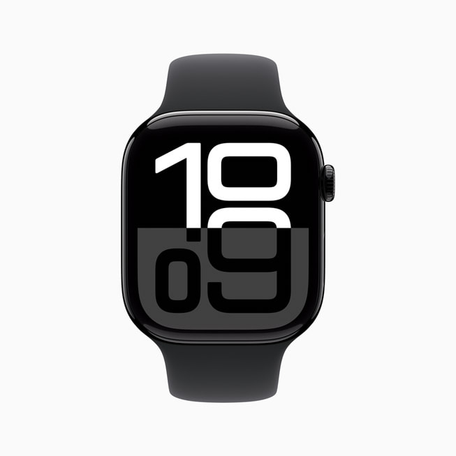 Wajah jam Flux baru di Apple Watch Series 10.