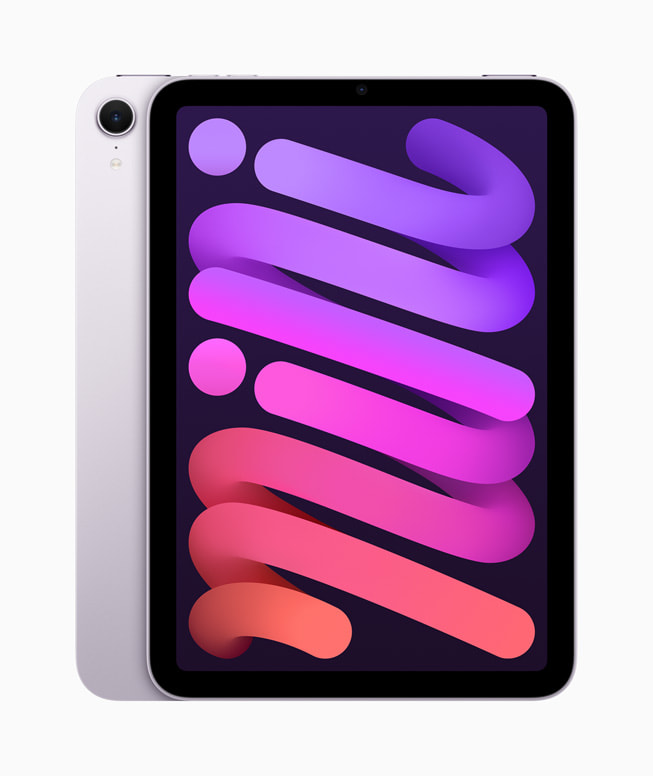 Yeni iPad mini yeni mor renk se?ene?iyle g?rülüyor.