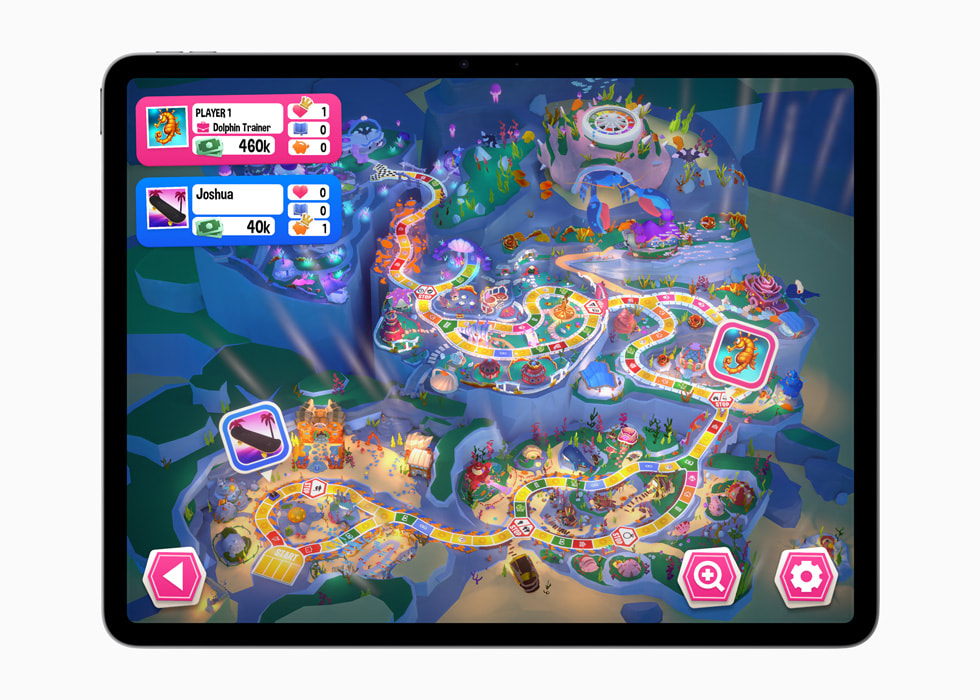 Un fotogramma del gioco The Game of Life 2+ di Marmalade Game Studio. Mostrato su iPad Air.