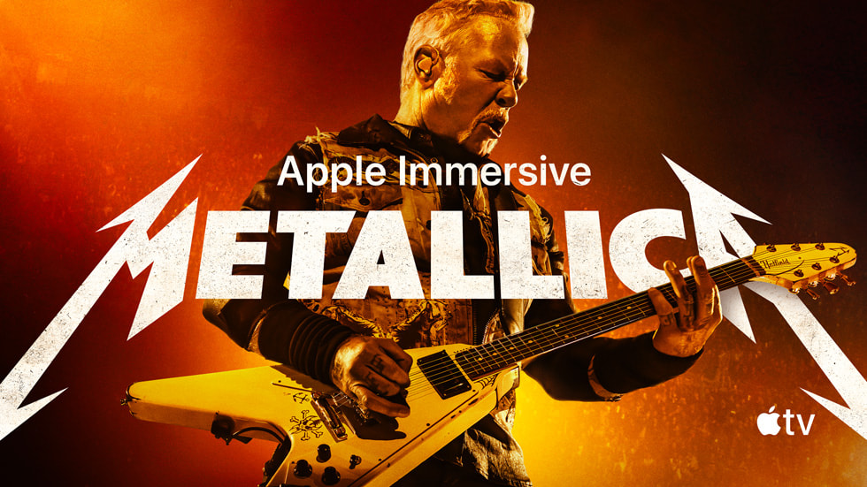 Apple Immersive Video「Metallica」の畫像。