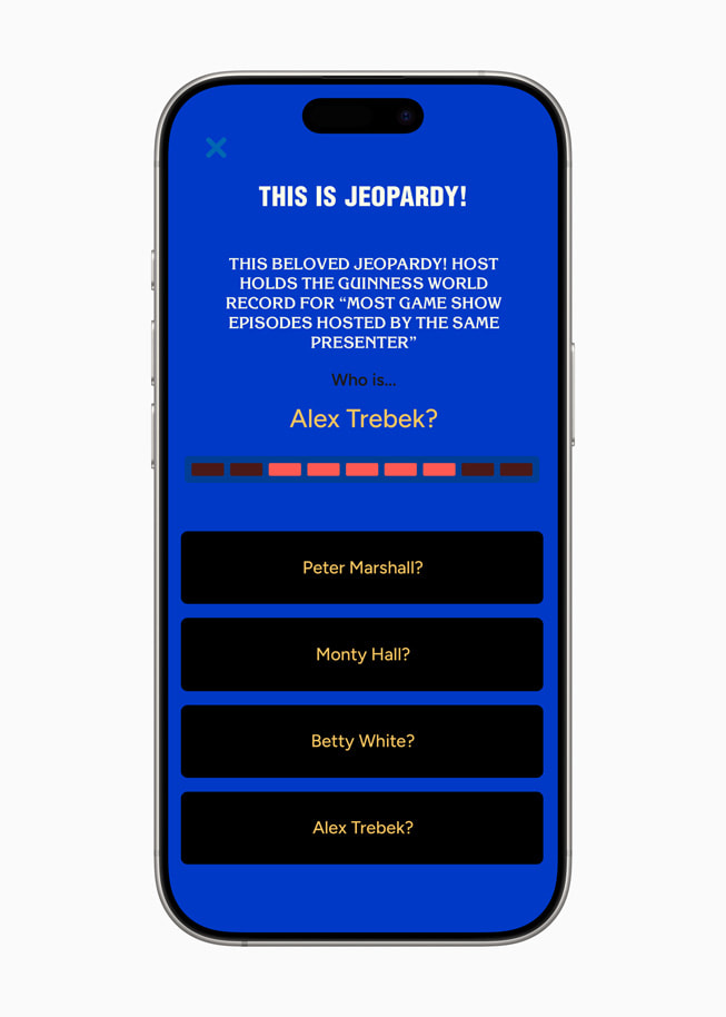 ???? ?? ???? Jeopardy! ???? Daily ?????? ??? iPhone?16?Pro.