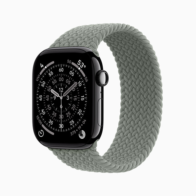 Apple Watch Series 11 is shown in aluminium jet black.