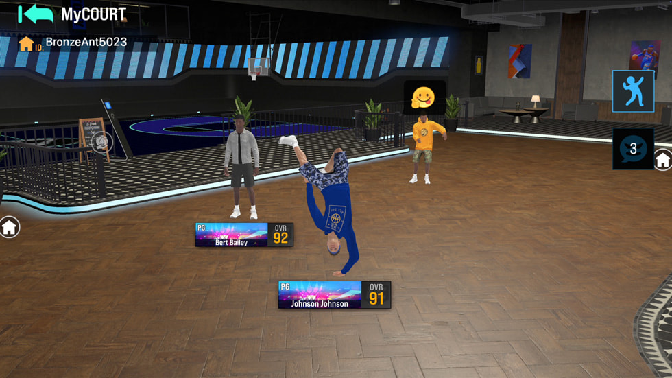 Gambar gameplay NBA 2K26 Arcade Edition.