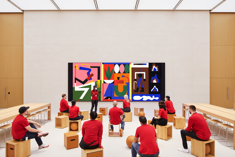The Forum at Apple Rosenthaler Stra?e.