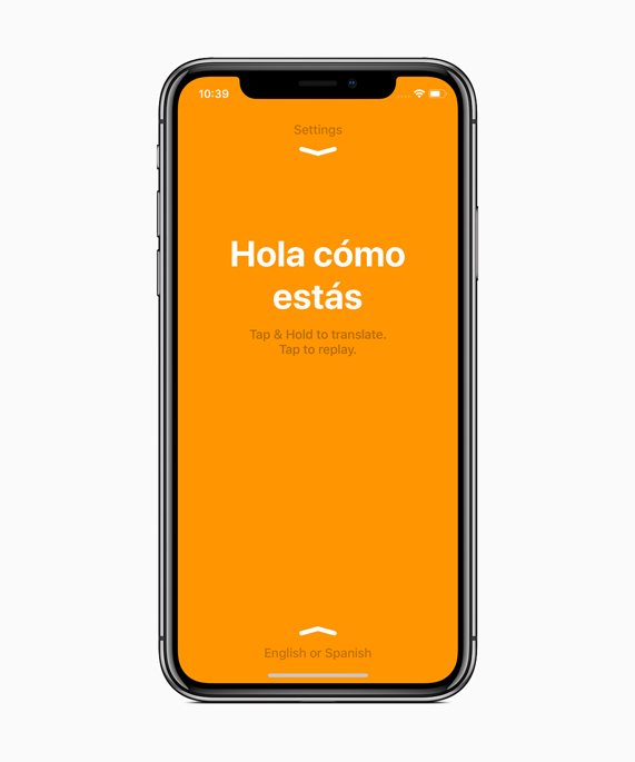 iPhone X ???? ???? iTranslate ?????? ????????? ????? ???? ??????????