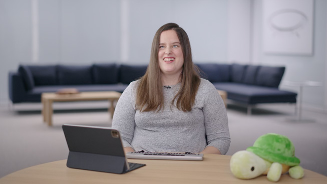 Apple mühendisi Jordyn Castor.