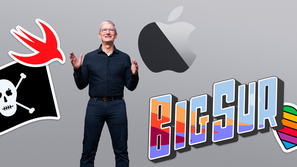Tim Cook, WWDC20’de sahnede. 