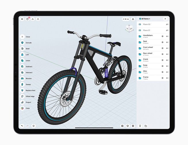 ????? Shapr 3D ????? ??? iPad Pro.