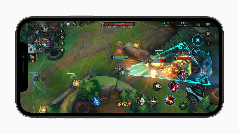 ??? ??? ????? ??? ”“League of Legends” Wild Rift ??? iPhone 12 Pro