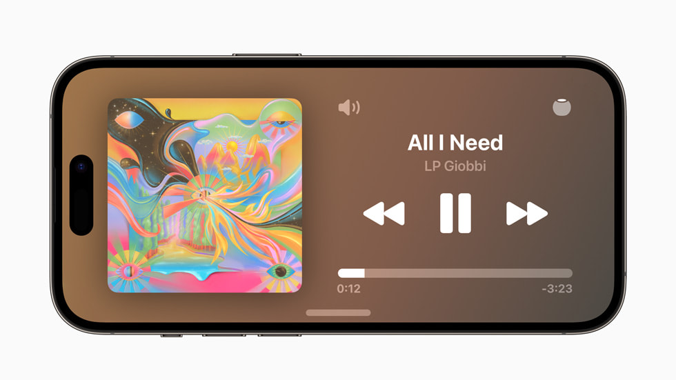 ???? ????? ??? ????????? ????? ????? ?????? "All I Need" ??????? LP?Giobbi ?? ???? iOS?17 ??? iPhone?14?Pro?.