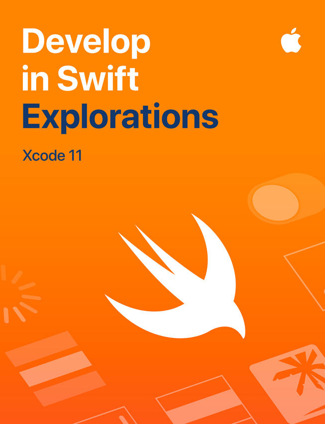 ???? ????? ?????? "Develop in Swift Explorations“.