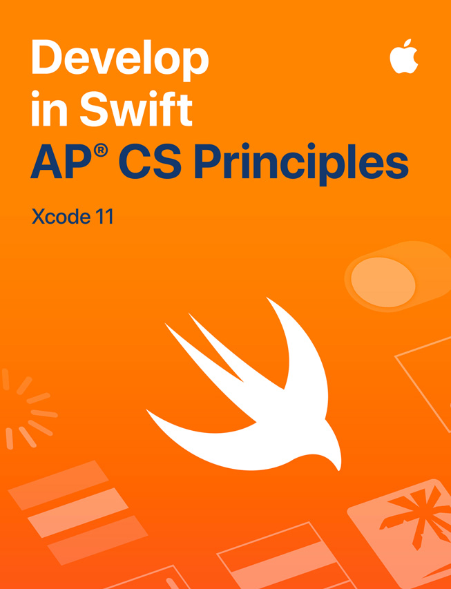 ???? ????? ?????? ”Develop in Swift AP CS Principles“.
