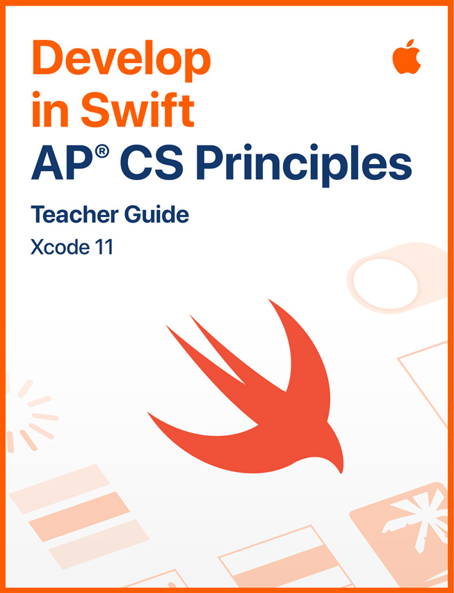 ???? ????? ?????? ”Develop in Swift AP CS Principles“.