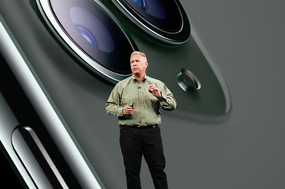 Phil Schiller sahnede. 