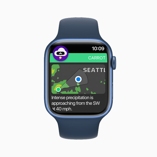 ????? ?? ????? Carrot?Weather ?????? ?? ??? Grailr ????? ??? ???? Apple?Watch.