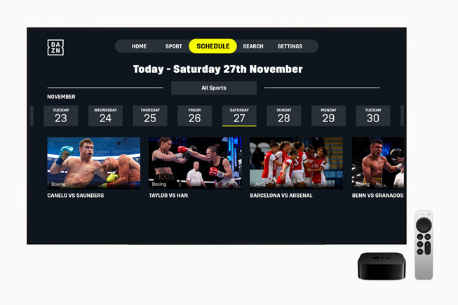 ?????? ??? ????? ?? ????? DAZN ?? ????? DAZN?Group.
