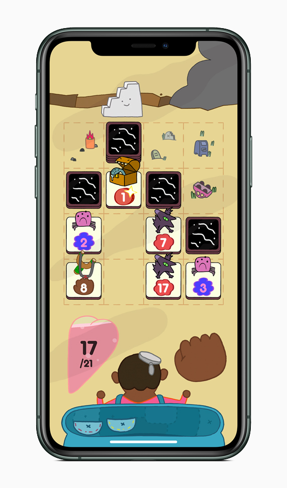 ????? ??? "Card of Darkness" ?????? ??? iPhone 11 Pro.