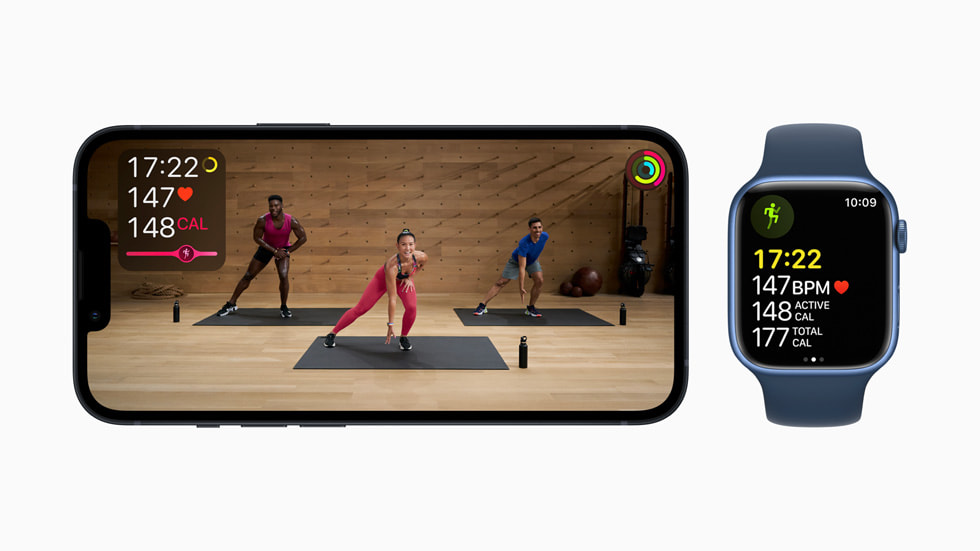 +Apple?Fitness ???? ???????? ???????? ???? ??????? ??? iPhone?13?Pro ?Apple?Watch?Series?7.