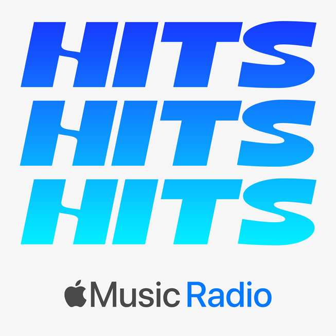 Apple Music Hits i?in radyo istasyonu kapak resmi.