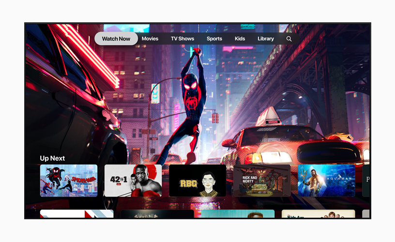Apple TV Uygulamas?’ndaki ?imdi ?zle sekmesi