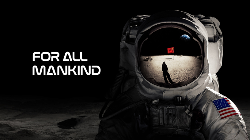 Apple TV+’taki “For All Mankind” ba?l?k ekran?.
